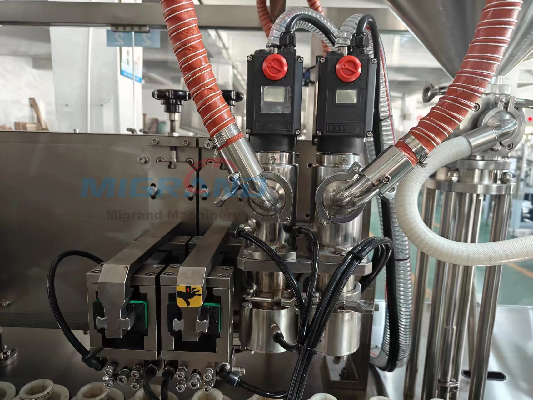 LEISTER double-heating system (with tempering system)-1 Hệ thống sưởi ấm đôi LEISTER (có hệ thống ủ)-1