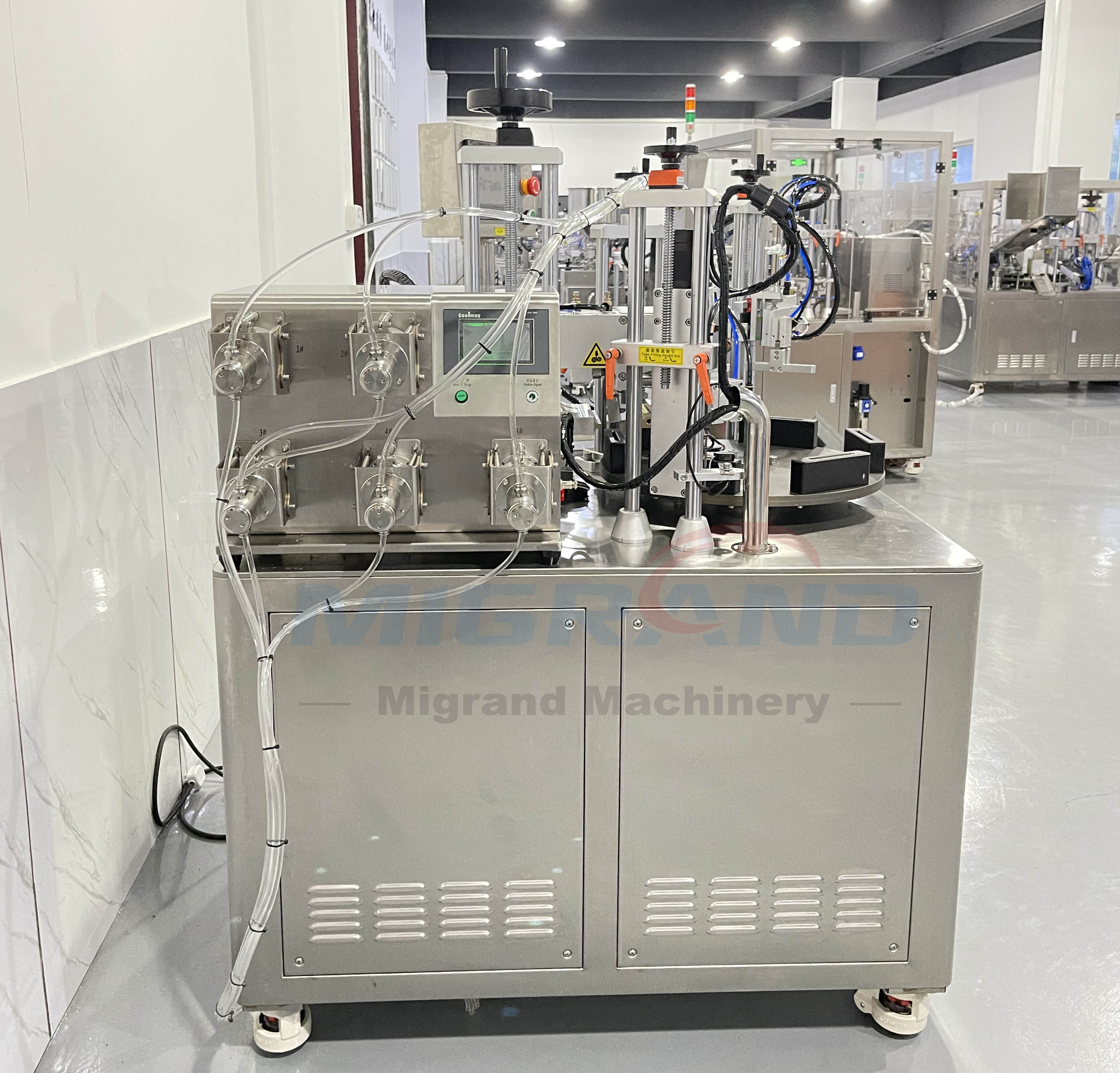 M&aacute;y l&agrave;m đầy ống dải v&agrave; m&aacute;y h&agrave;n si&ecirc;u &acirc;m