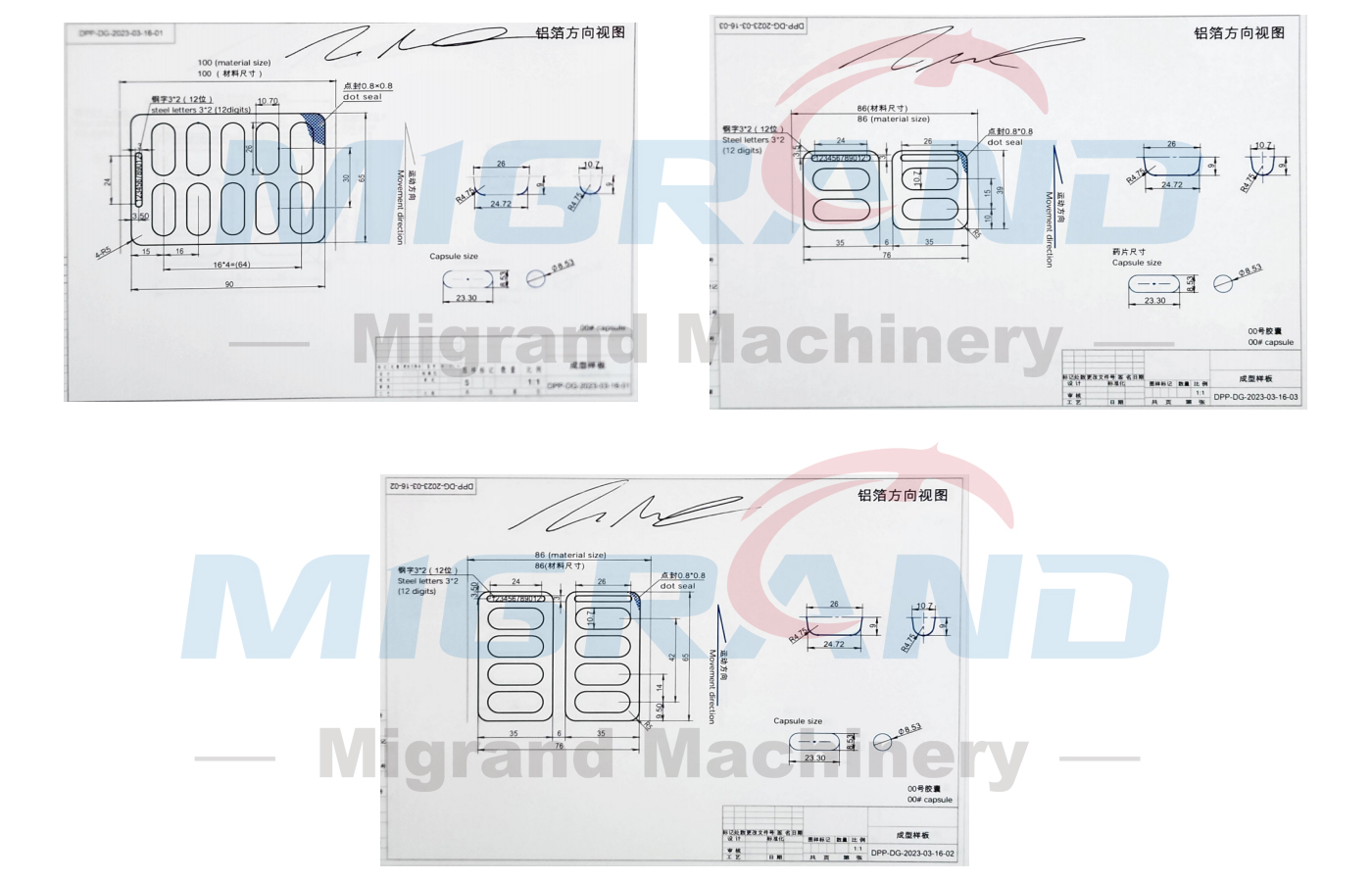 Bản vẽ thiết kế khu&ocirc;n USA-DPP80