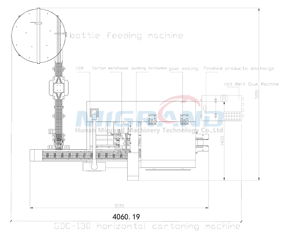 Thiết kế bản vẽ của 10 lọ cartoner 