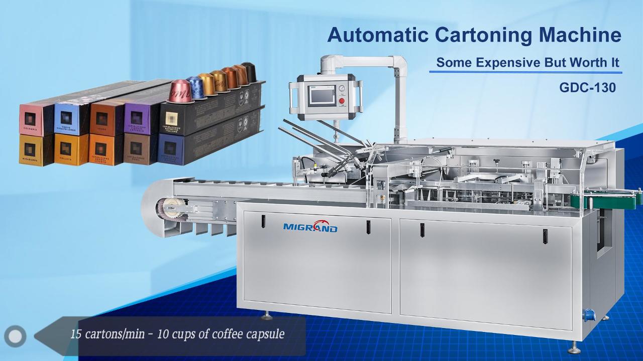 Cách tự động cho viên nang cà phê vào hộp