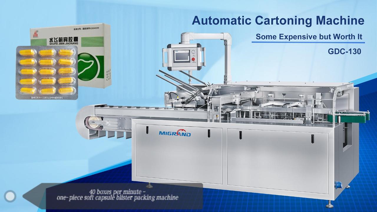 Máy đóng gói Softgel dùng cho dược phẩm và thực phẩm bổ sung sức khỏe