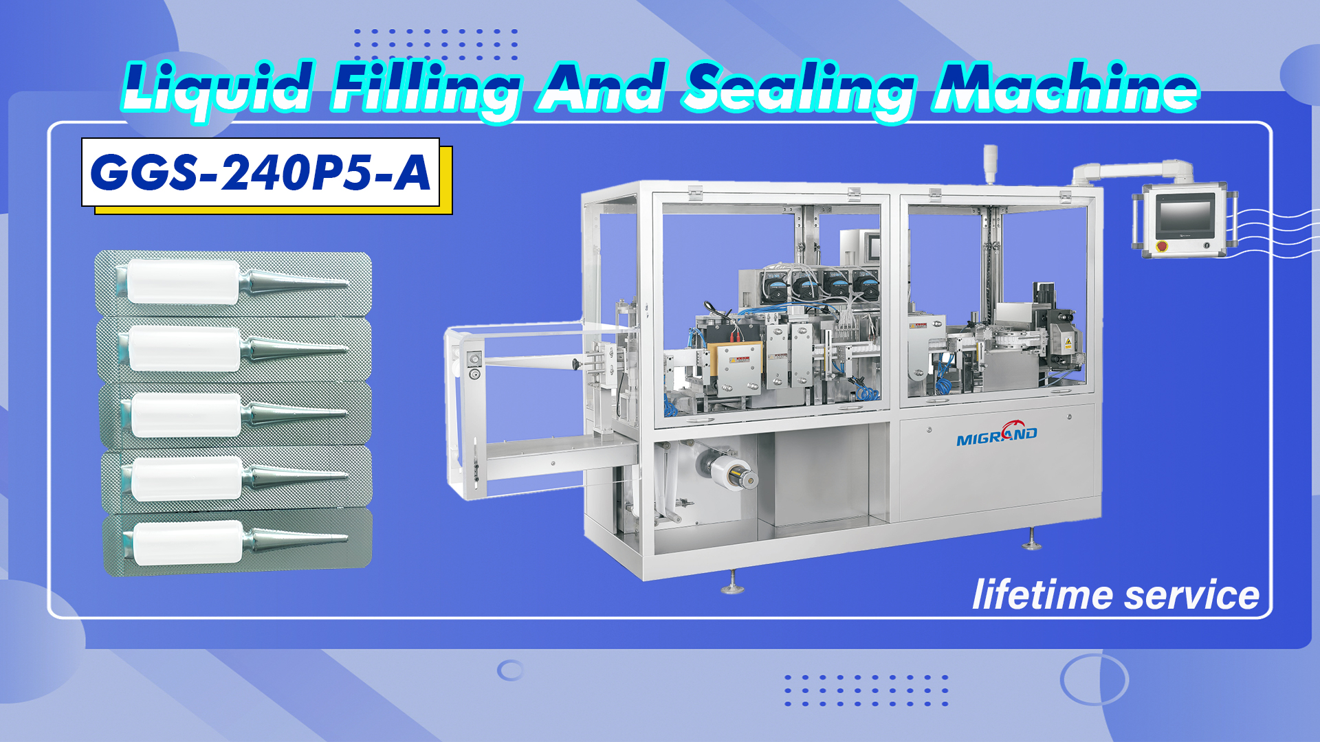 Cách dán nhãn hai mặt và mã in trên ống nhựa