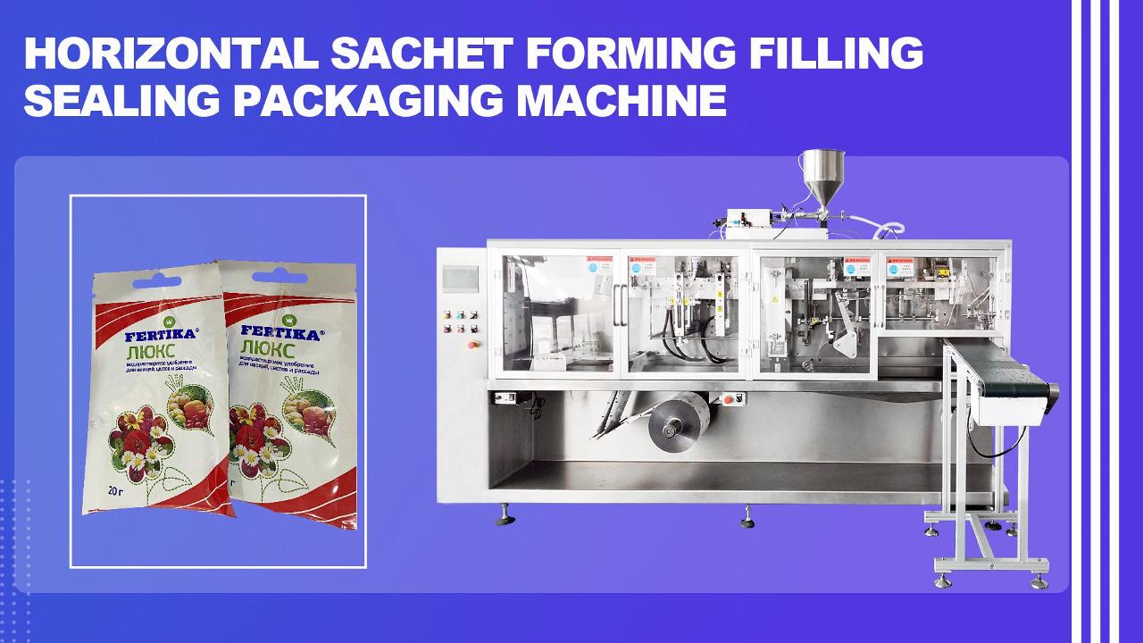 Xuất sang Nga - Dòng máy đóng gói túi ngang cho phân bón hợp chất