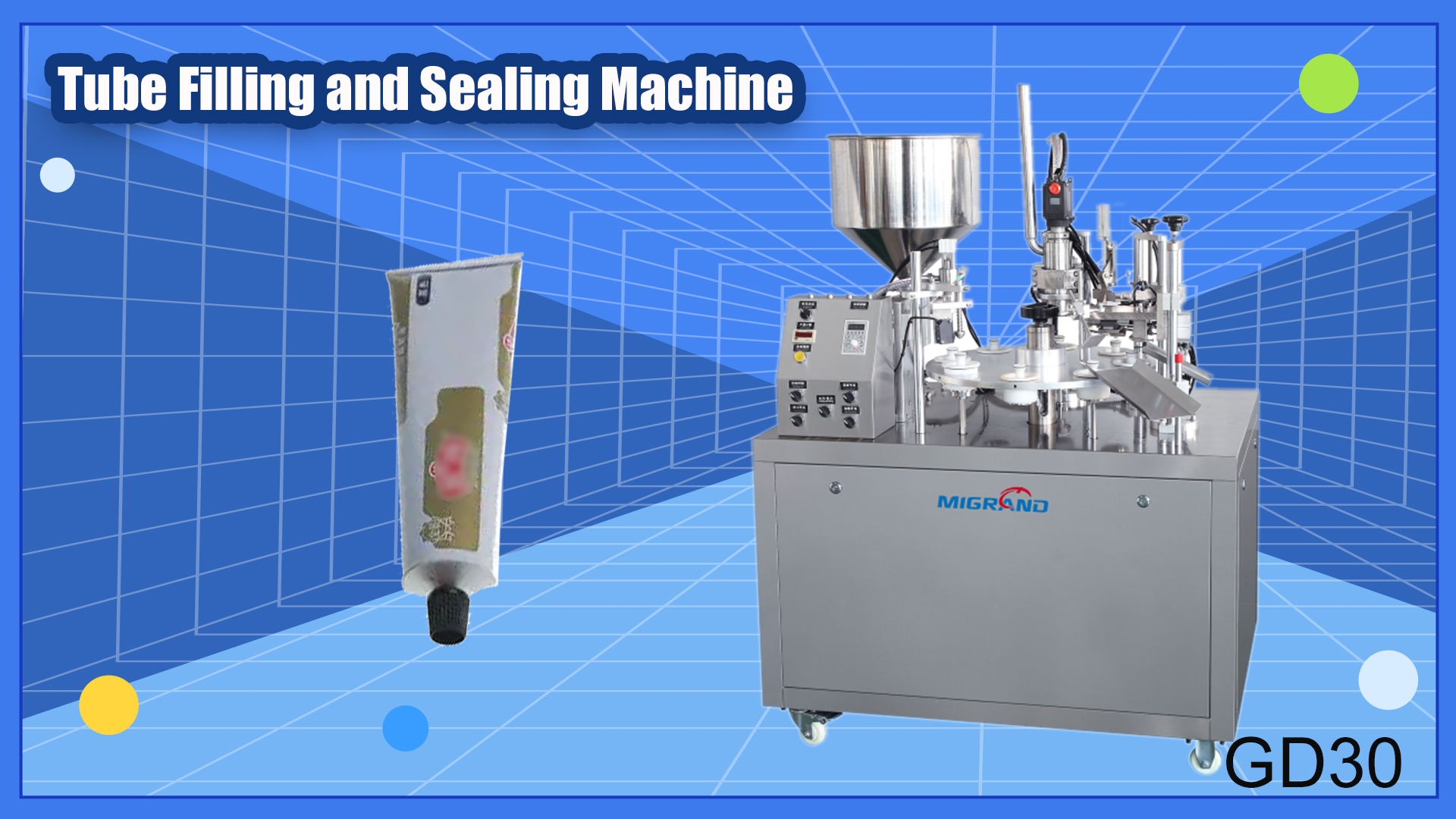 Mông Cổ - Máy làm đầy và niêm phong ống bán tự động