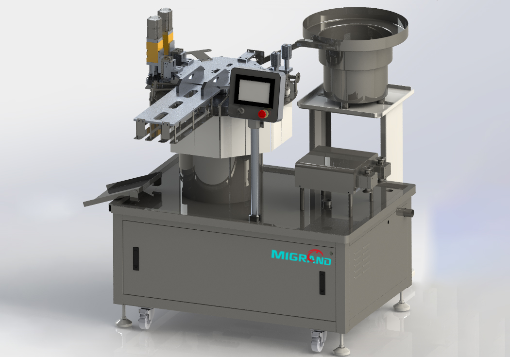 Pre Made Up Up Spout Pouches Filling v&agrave; nắp đậy m&aacute;y