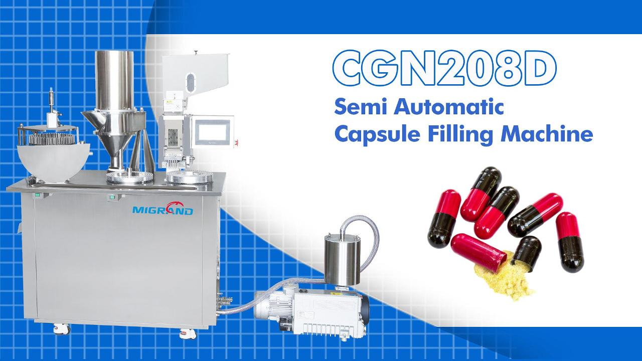 Máy làm đầy viên nang tự động mới xuất khẩu sang Colombia