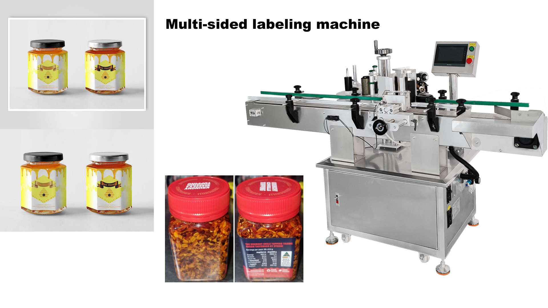 Làm thế nào để dán nhãn chai vuông?