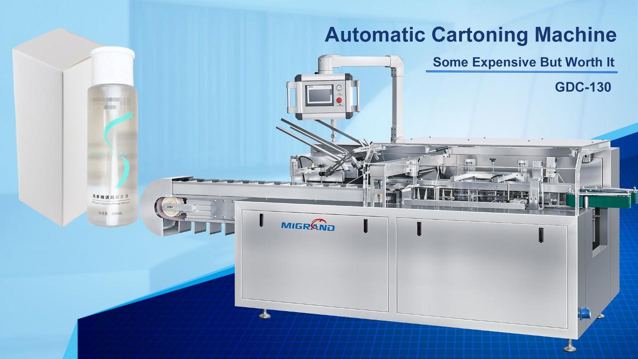 Xuất ra máy carmoning chai mỹ phẩm Thái Lan cho mực 