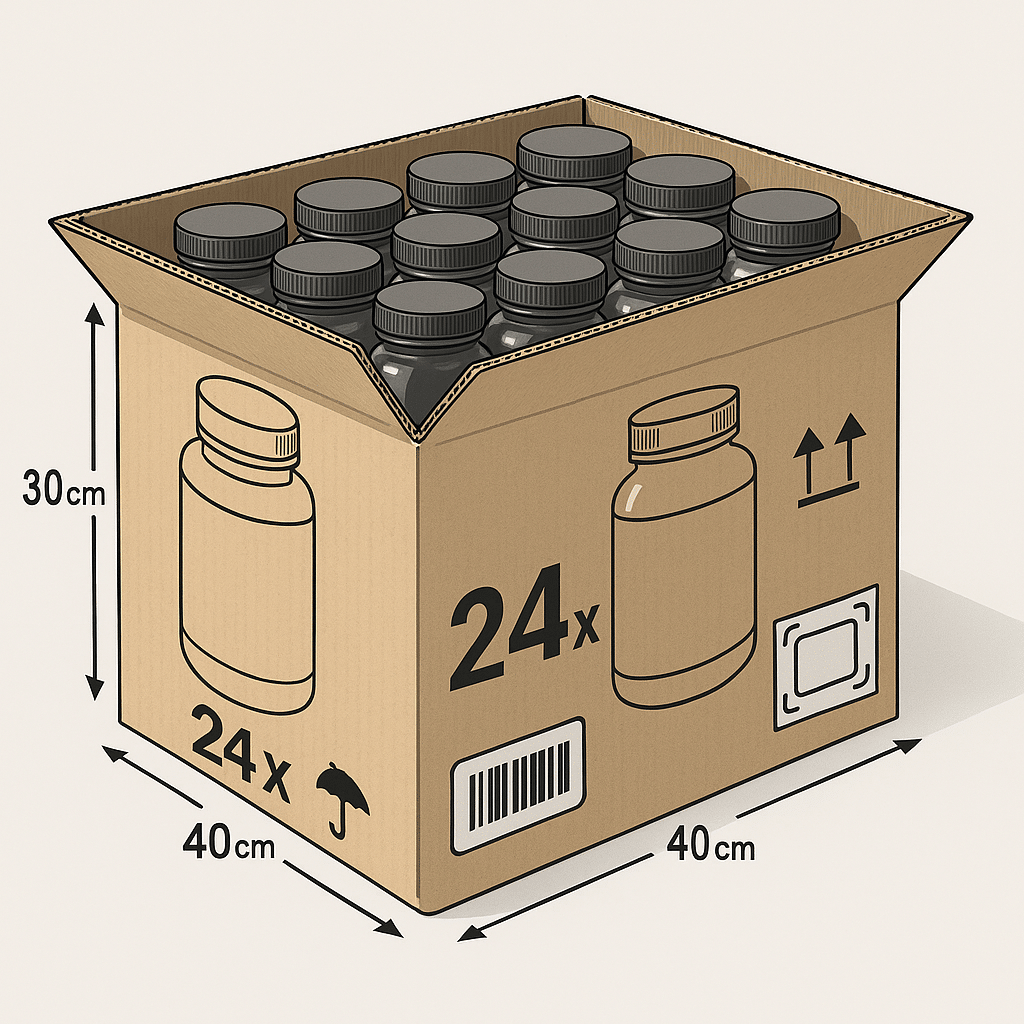 Sơ đồ đ&oacute;ng g&oacute;i chai vi&ecirc;n nang