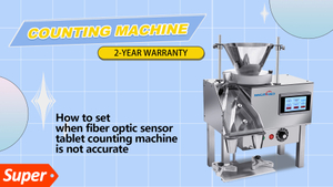 Cách đặt khi máy đếm máy tính bảng cảm biến sợi quang không chính xác