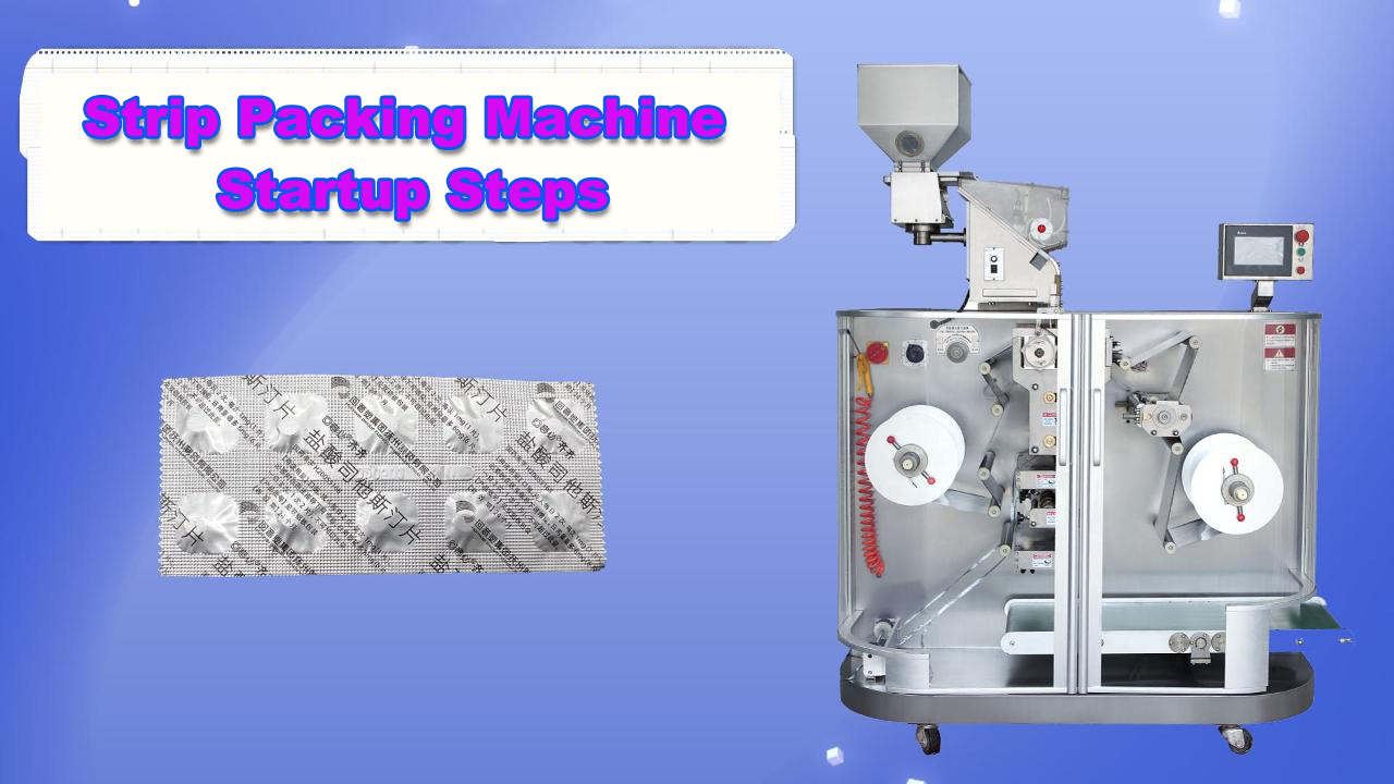 Các bước khởi động máy đóng gói dải